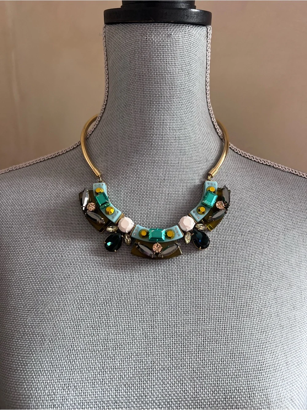 J.Crew Rhinestone Chocker Necklace